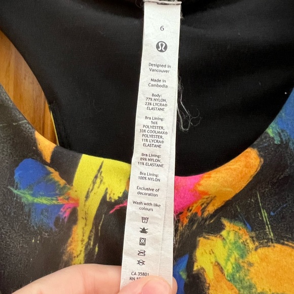 Lululemon high neck align tank top - Picture 3 of 4